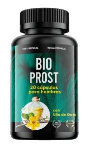 BioProst para la prostata 20 pastillas Perú Chile y Colombia