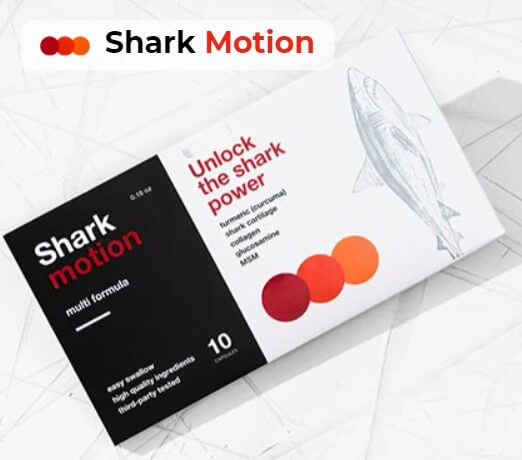 Shark Motion 10 pastillas par articulaciones USA