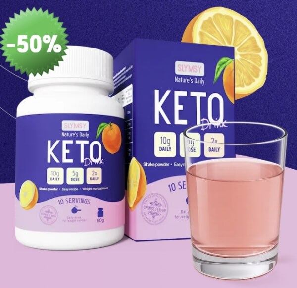 Cómo tomar Slymsy Nature's Daily Keto Drink